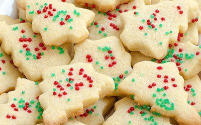 Festive Shortbread Cookies