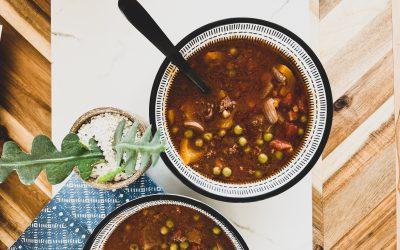 Summertime Hamburger Soup