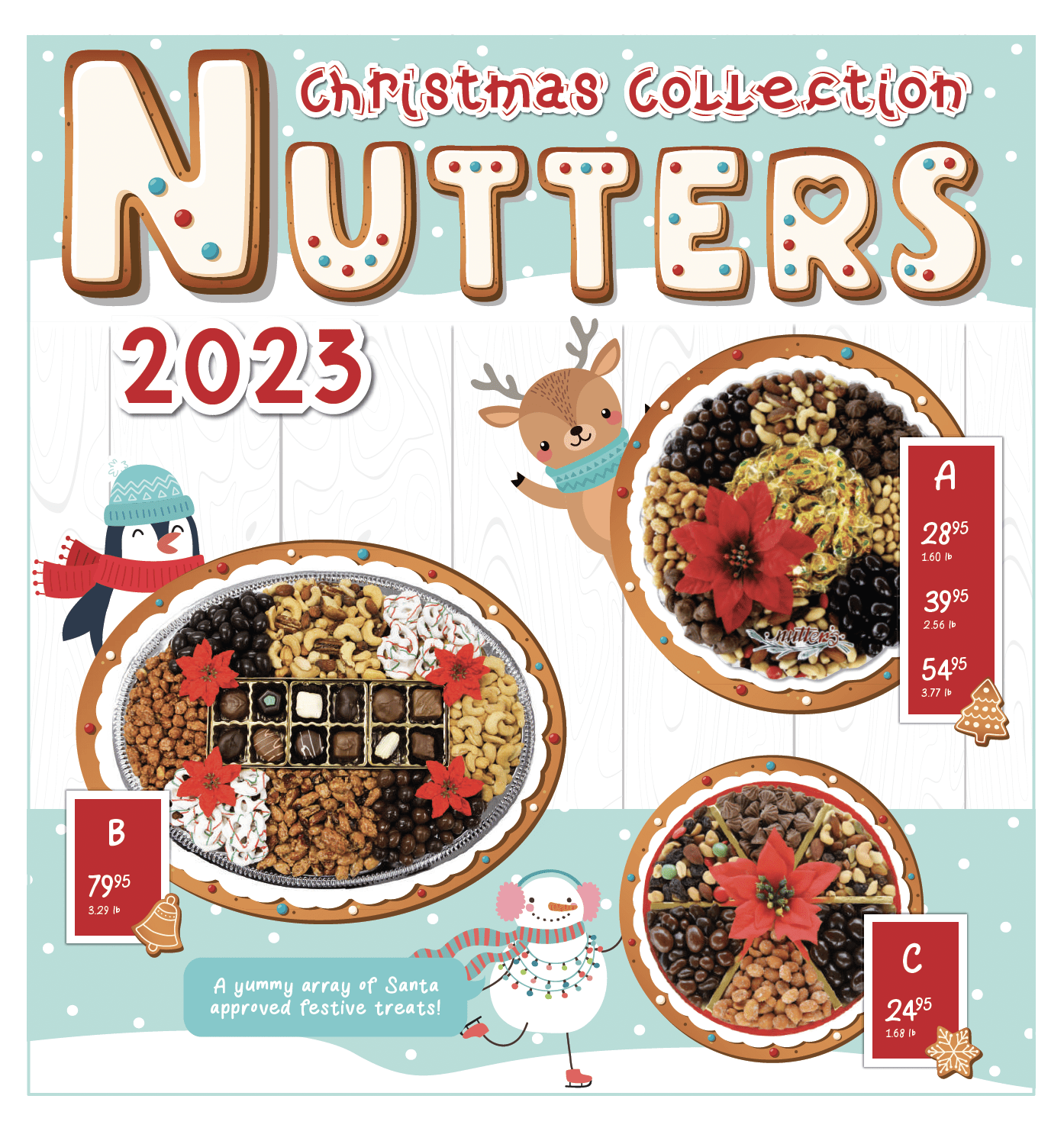 Nutters Christmas Trays 2023