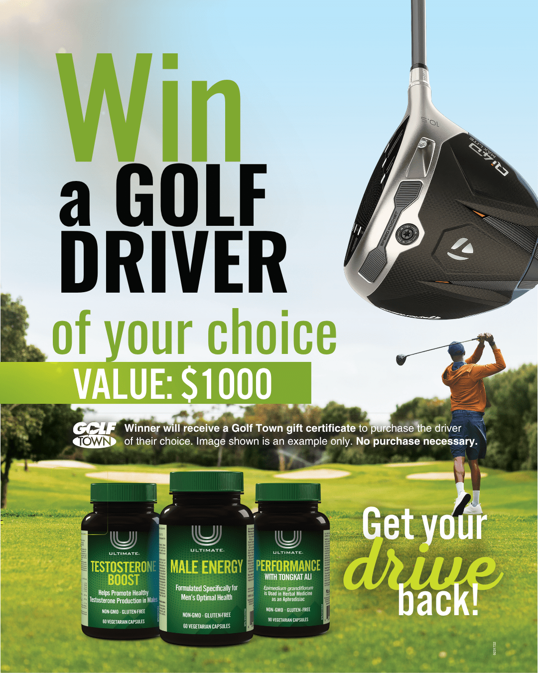 Win DRIVER of your choice!